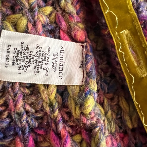 Sundance Long multicolor cardigan L - Picture 6 of 15